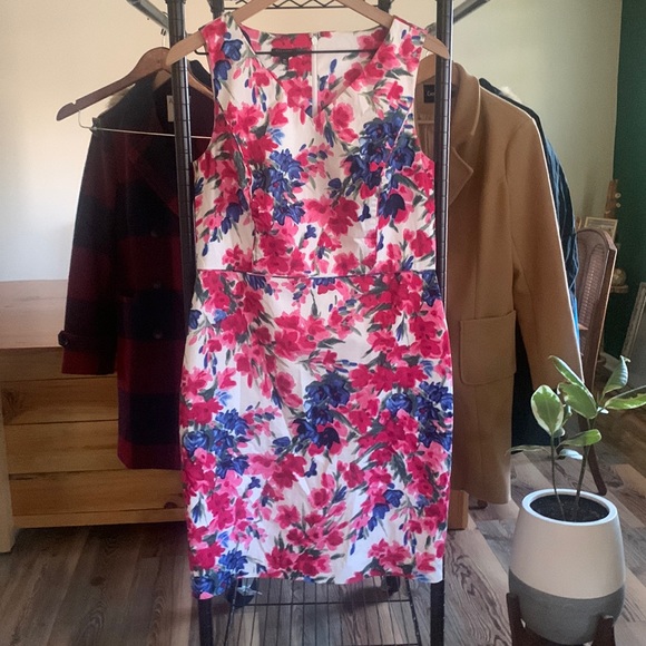 Talbots floral professional dress size 10p - Picture 1 of 6